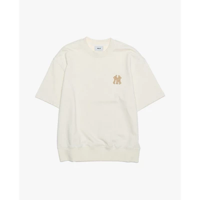 MLB - Áo thun unisex cổ tròn tay ngắn Classic Monogram_3ARSM0253-50CRS