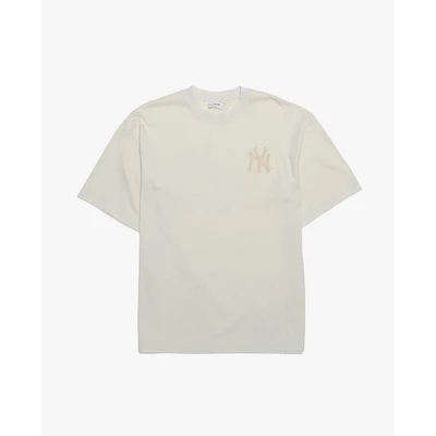 MLB - Áo thun unisex cổ tròn tay ngắn_3ATSB2053-50CRD