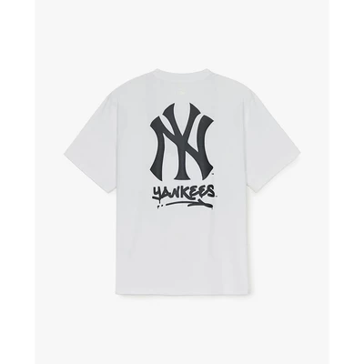 MLB - Áo thun unisex Basic Mega Logo Oversized_3ATSB0853-50WHS