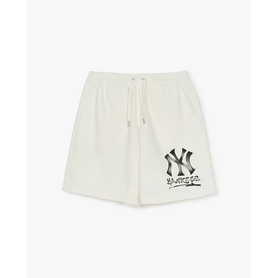 MLB - Quần short unisex ống rộng Basic Big Logo_3ASPB0253-50CRS