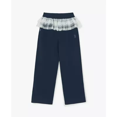 MLB - Quần nữ ống rộng lưng thun phối ren Basic_3FPTB0761-43NYS