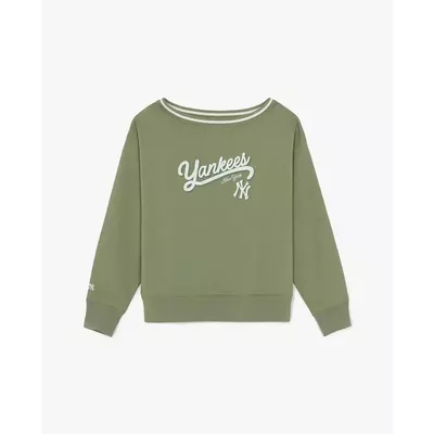 MLB - Áo sweatshirt nữ cổ thuyền tay dài Varsity Sportive_3FMTV1461-50KAP