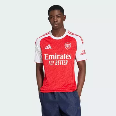 adidas Bóng đá Áo Đấu Sân Nhà Arsenal 25/26 Nam Đỏ JI9517