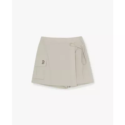 MLB - Quần short giả váy nữ phối nơ Gorpcore_3FSKB0463-43SAL