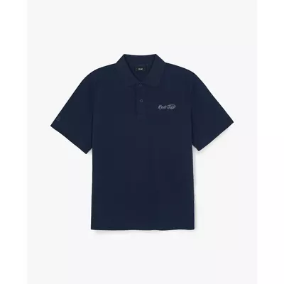 MLB - Áo polo unisex cổ bẻ tay ngắn Varsity Small Cursive_3APQV0163-43NYS