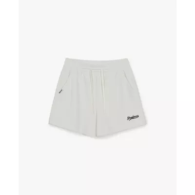 MLB - Quần short nữ ống rộng lưng thun Basic_3FSPB0363-50IVS