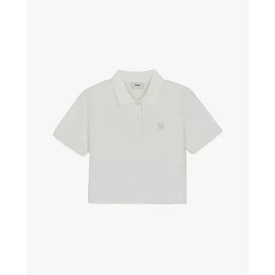 MLB - Áo polo nữ tay ngắn Dia Monogram_3FPQM0163-50IVS
