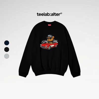 Teelab Alter Oversized Fleece Bear Sweater HD127