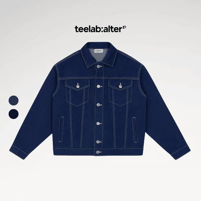 Áo Khoác Jeans Teelab Alter Denim Oversized Jacket AK137