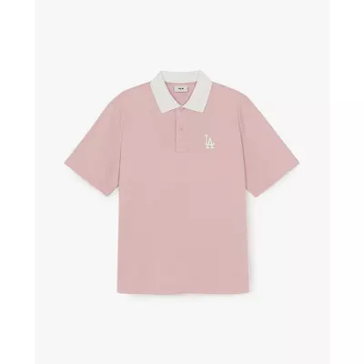 MLB - Áo polo unisex cổ bẻ tay ngắn Varsity_3APQV0263-07PKL