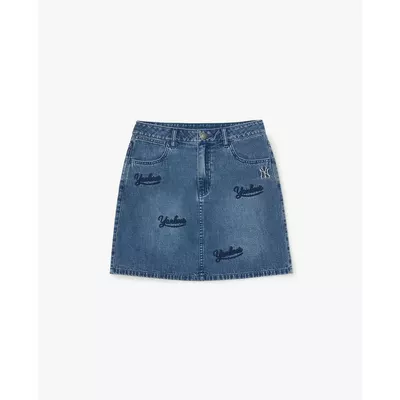 MLB - Chân váy denim mini Megagram_3FDSG0263-50INS