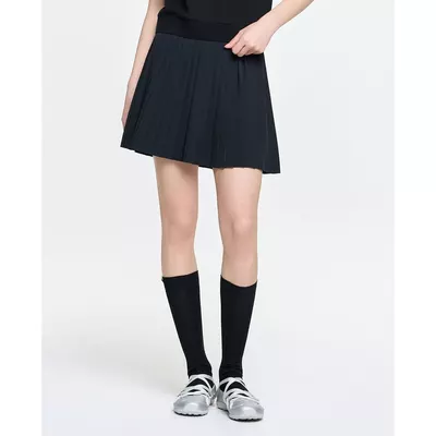 MLB - Chân váy xếp li mini Varsity Sportive_3FSKV0163-50BKS
