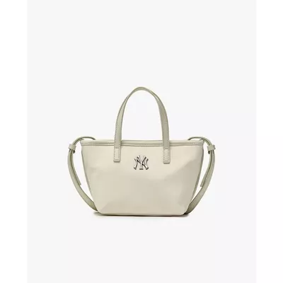 MLB - Túi đeo chéo nữ Basic Vintage Nylon Mini_3ACRVN16N-50IVS
