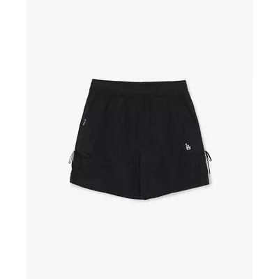 MLB - Quần short nữ ống rộng túi hộp Gorpcore_3FSMB0763-07BKS