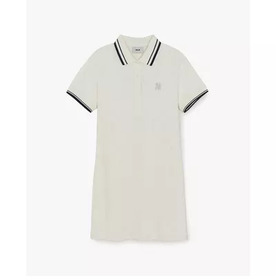 MLB - Đầm polo mini tay ngắn Classic Monogram_3FOPM0163-50IVS