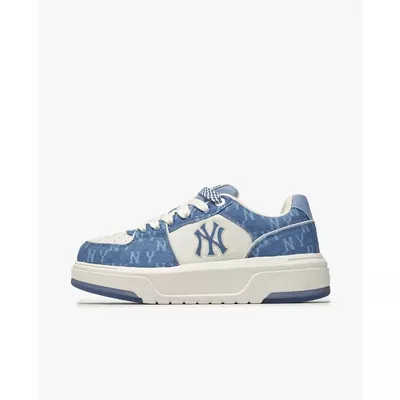 MLB - Giày sneakers unisex cổ thấp Chunky Liner Denim Monogram_3ASXM016N-50BLD