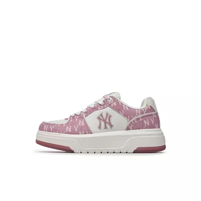 MLB - Giày sneakers unisex cổ thấp Chunky Liner Denim Monogram_3ASXM016N-50PKS