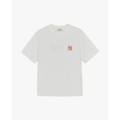 MLB - Áo thun unisex cổ tròn tay ngắn Vintage Sportive_3ATSV1263-50IVS