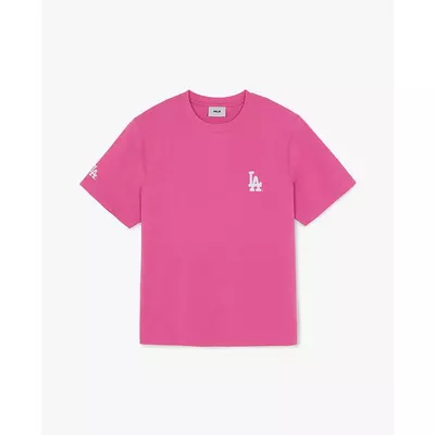 MLB - Áo thun unisex tay ngắn Basic Street Back Lettering_3ATSB1063-07PKN