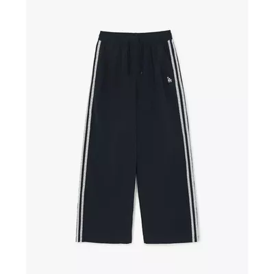 MLB - Quần dài nữ ống rộng lưng thun Varsity_3FWPV0363-07BKS