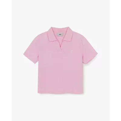 MLB - Áo polo nữ cổ bẻ tay ngắn Basic_3FPQB0763-45PKP
