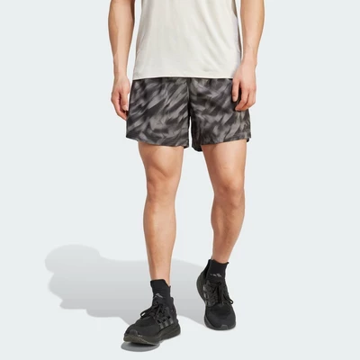 adidas Chạy Quần Short Phủ Họa Tiết Own The Run Nam Xám JN9872