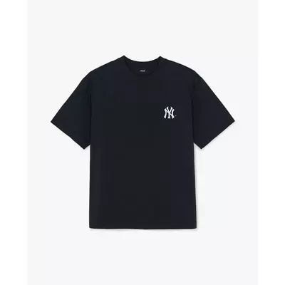 MLB - Áo thun unisex cổ tròn tay ngắn Vintage Sportive_3ATSV1263-50BKS
