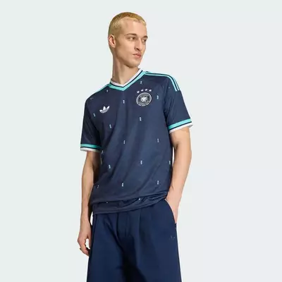 adidas Football Germany 26 Away Jersey Men Blue JN2074