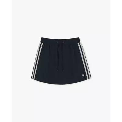 MLB - Quần short giả váy nữ lưng thun Varsity_3FSKV0263-07BKS