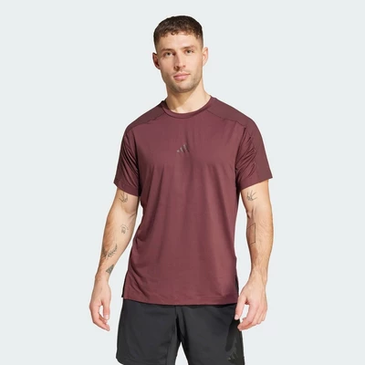 adidas Gym & Training Puremotion Tee Men Burgundy JI8237