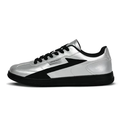 Giày Sneaker Unisex RieNevan MiDiTaDi – Trainer Cổ Điển, Da Lộn + Da Nhân Tạo, Đế Cao Su Nguyên Khối – Black Thunder