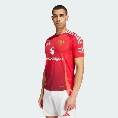 adidas Bóng đá Áo Đấu Sân Nhà Authentic Manchester United 24/25 Nam Đỏ JF1291