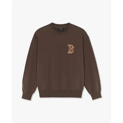 MLB - Áo sweatshirt unisex cổ tròn tay dài Colorful Mega Logo_3AMTB3254-43BRS