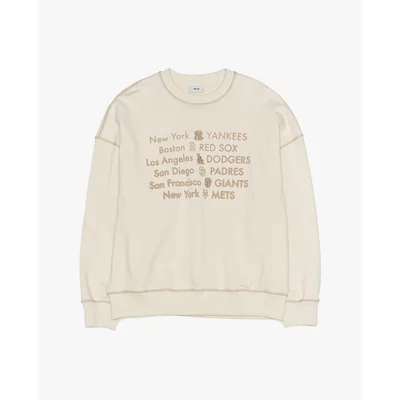 MLB - Áo sweatshirt unisex cổ tròn tay dài_3AMTB1354-00CRS