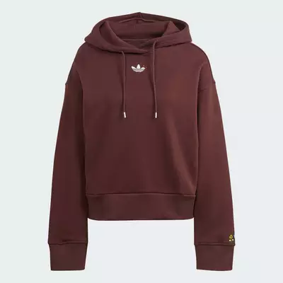 adidas Phong cách sống Áo Hoodie adidas Originals x Hello Kitty Nữ nâu IJ8275