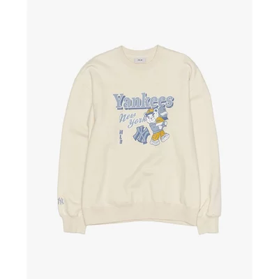 MLB - Áo sweatshirt unisex cổ tròn tay dài Mega Bear Series_3AMTE0154-50CRS
