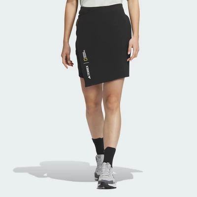 adidas Hiking Chân Váy National Geographic Nữ Đen IS9531