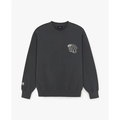 MLB - Áo sweatshirt unisex cổ tròn tay dài Street Mega Bear_3AMTE0256-50CGS