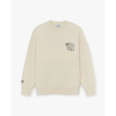 MLB - Áo sweatshirt unisex cổ tròn tay dài Street Mega Bear_3AMTE0256-50CRS