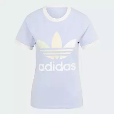 adidas Phong cách sống Áo Thun Cali Ba Lá Chuyển Màu Nữ Màu tím IT9822