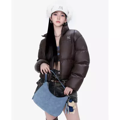 MLB - Túi đeo vai nữ hình bán nguyệt Basic Palette_3ABQSD16N-07SBS
