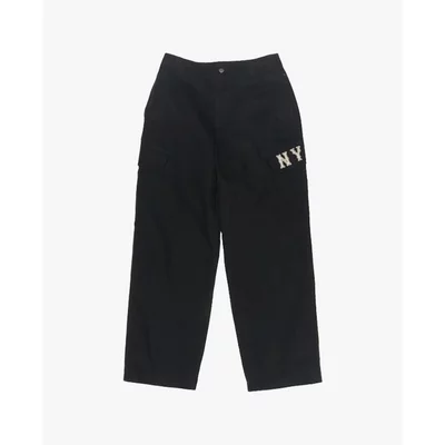 MLB - Quần dài unisex ống rộng phối túi hộp_3AWPB1156-50BKS