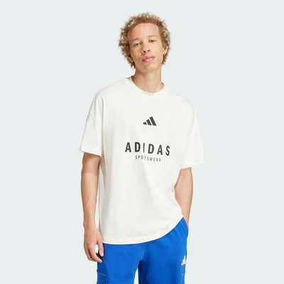 adidas Phong cách sống Áo Thun Graphic ALL SZN Nam trắng JJ3660