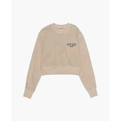 MLB - Áo sweatshirt nữ cổ tròn tay dài Small Logo_3FMTB1654-43SAS