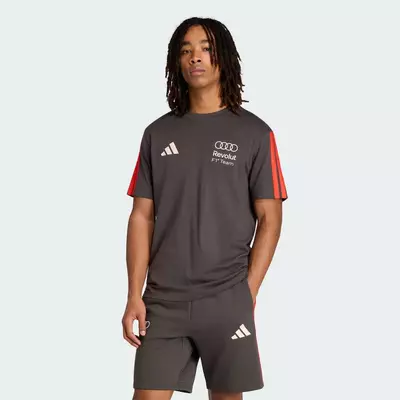 adidas Motorsport AUDI REVOLUT F1 TEAM DNA SHORT SLEEVE TEE Men Black KE6096