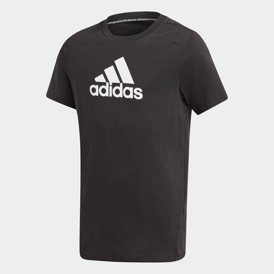 adidas Phong cách sống Áo Thun Logo Trẻ em Đen GJ6650