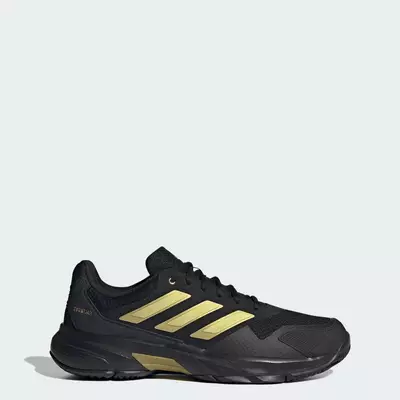 adidas Tennis Courtjam Control 3 Tennis Shoes Men Black KI0798