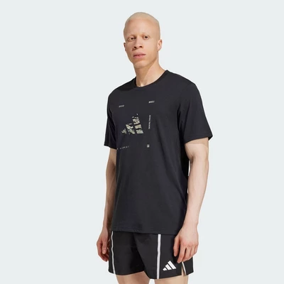 adidas Gym & Training Áo Thun Graphic Tập Luyện Logo Camo Climacool Nam Đen JD8231