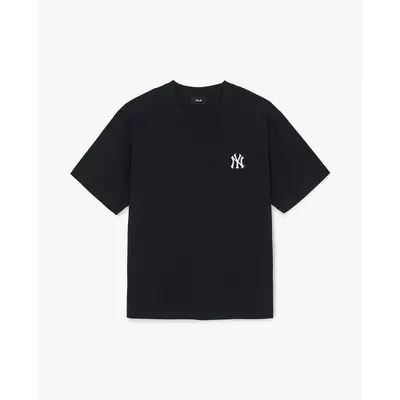 MLB - Áo thun unisex tay ngắn Sportive Cursive Back Lettering_3ATSV0163-50BKS