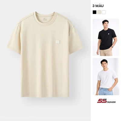 [XẢ HÀNG ĐỢT CUỐI] Áo Thun Nam Ngắn Tay 5S FASHION Basic, Vải Mát, Thấm Hút Tốt, Thiết Kế Trẻ Trung M0ATS26021